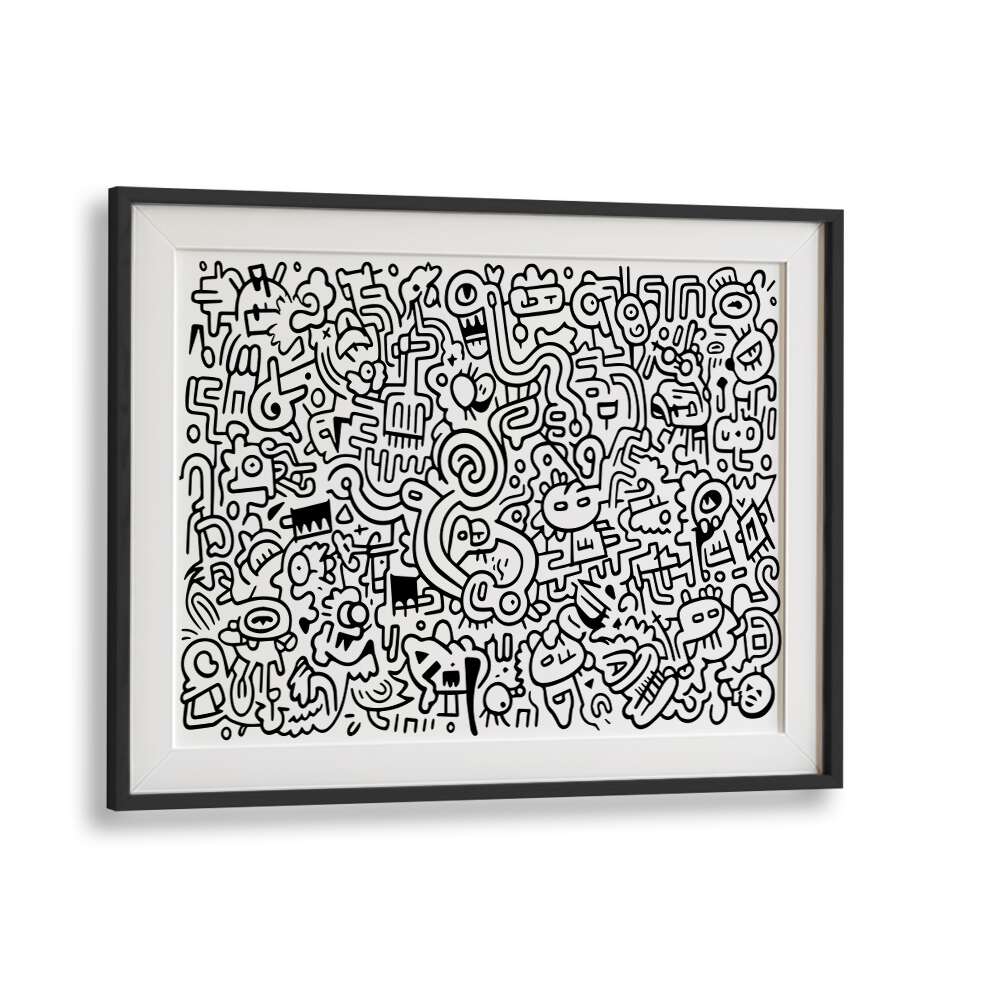 CURVY CRAZY , DOODLE ART PAINTINGS