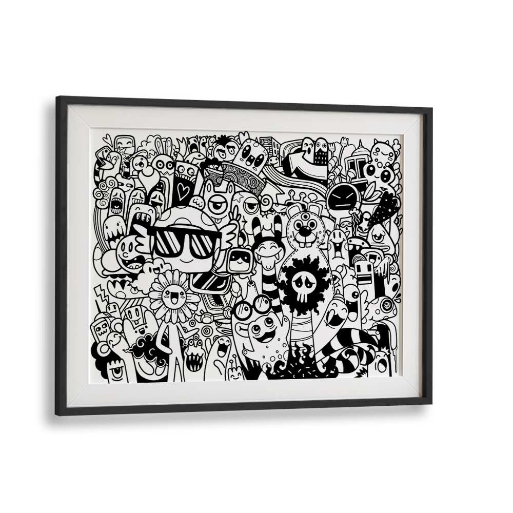 Colorful and imaginative BEASTIE BONANZA II, DOODLE ART PAINTINGS invite creativity and artistic expression.