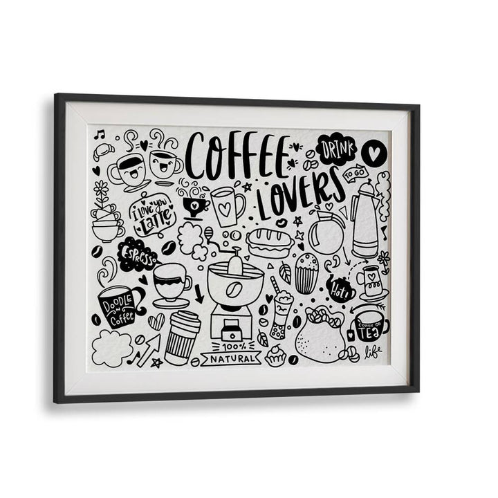 HIGH CAFFEINE , DOODLE ART PAINTINGS