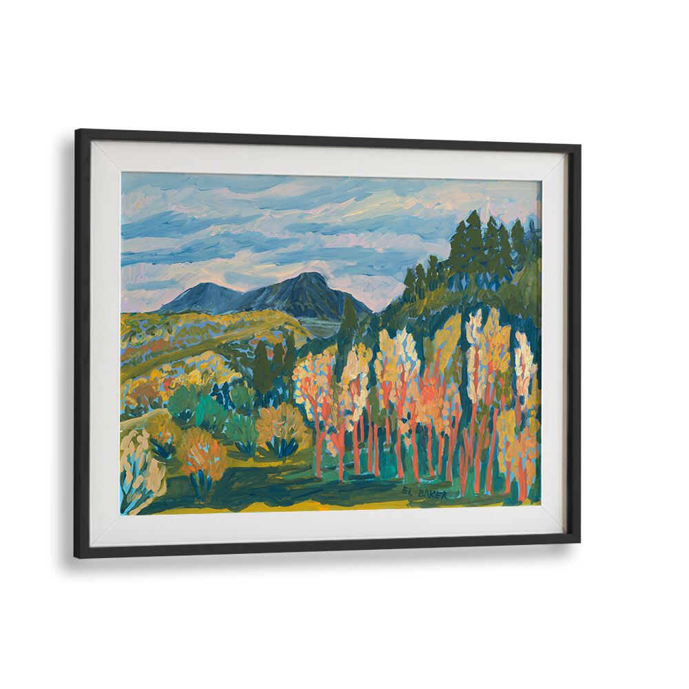 Vibrant TREES OF FALL, LANDSCAPE PAINTINGS showcasing autumn colors, perfect for enhancing any living space.