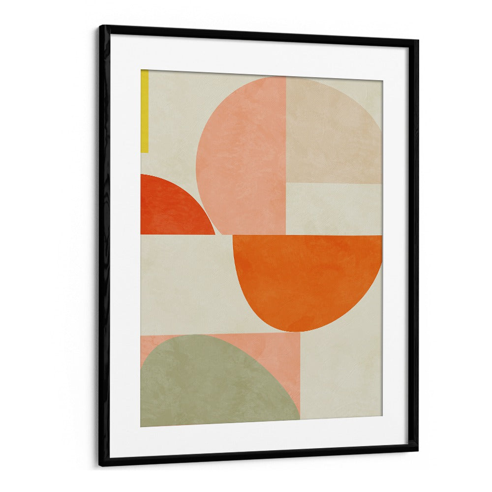 Transform your space with SUMMER CIRCLE II, ABSTRACT PAINTINGS by Ana Rut Bre, showcasing modern elegance in design.