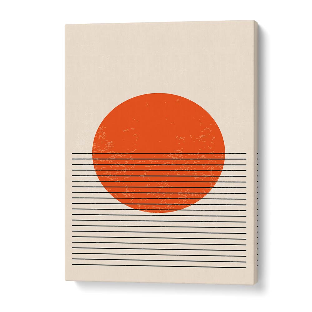 Boho Sunset Series III by Jay Stanley features warm hues and minimalist design, perfect for bohemian art lovers.