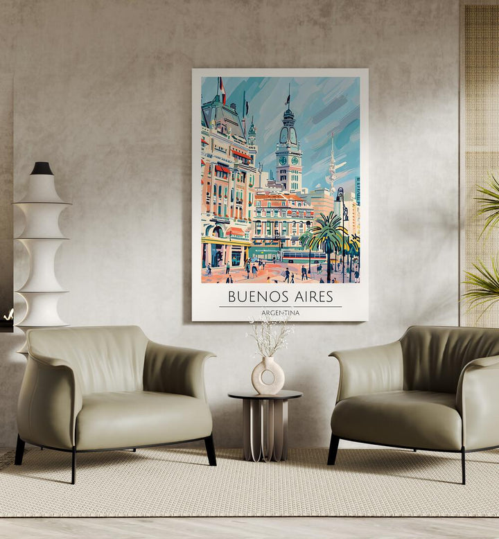 Explore the vibrant beauty of Buenos Aires with our BUENOS AIRES - ARGENTINA-II, TRAVEL POSTERS, perfect for art lovers.