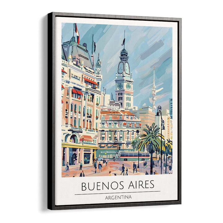 Explore the vibrant streets of Buenos Aires with our BUENOS AIRES - ARGENTINA-II, TRAVEL POSTERS in a stylish frame.