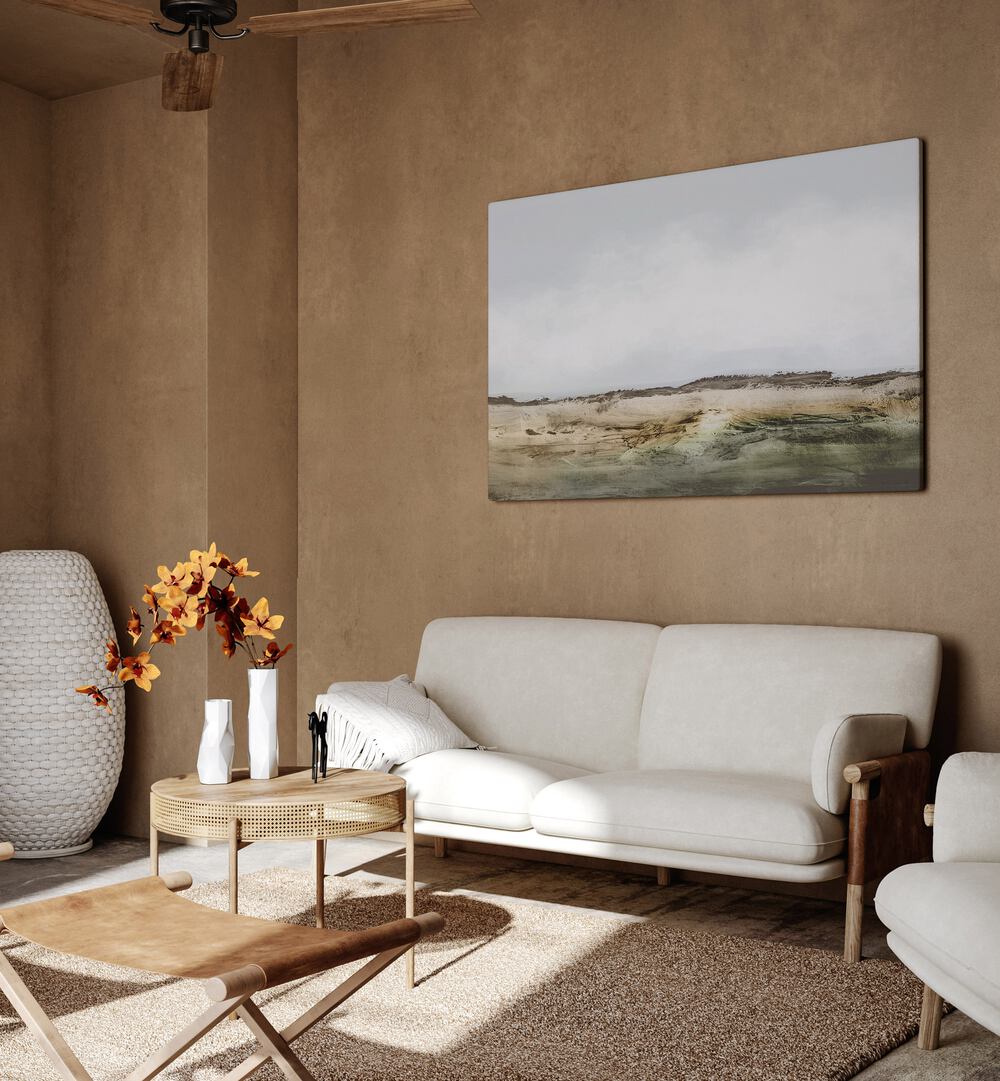 Breathtaking CLIFFS, LANDSCAPE PAINTINGS by Dan Hobday enhance modern interiors with stunning canvas prints.