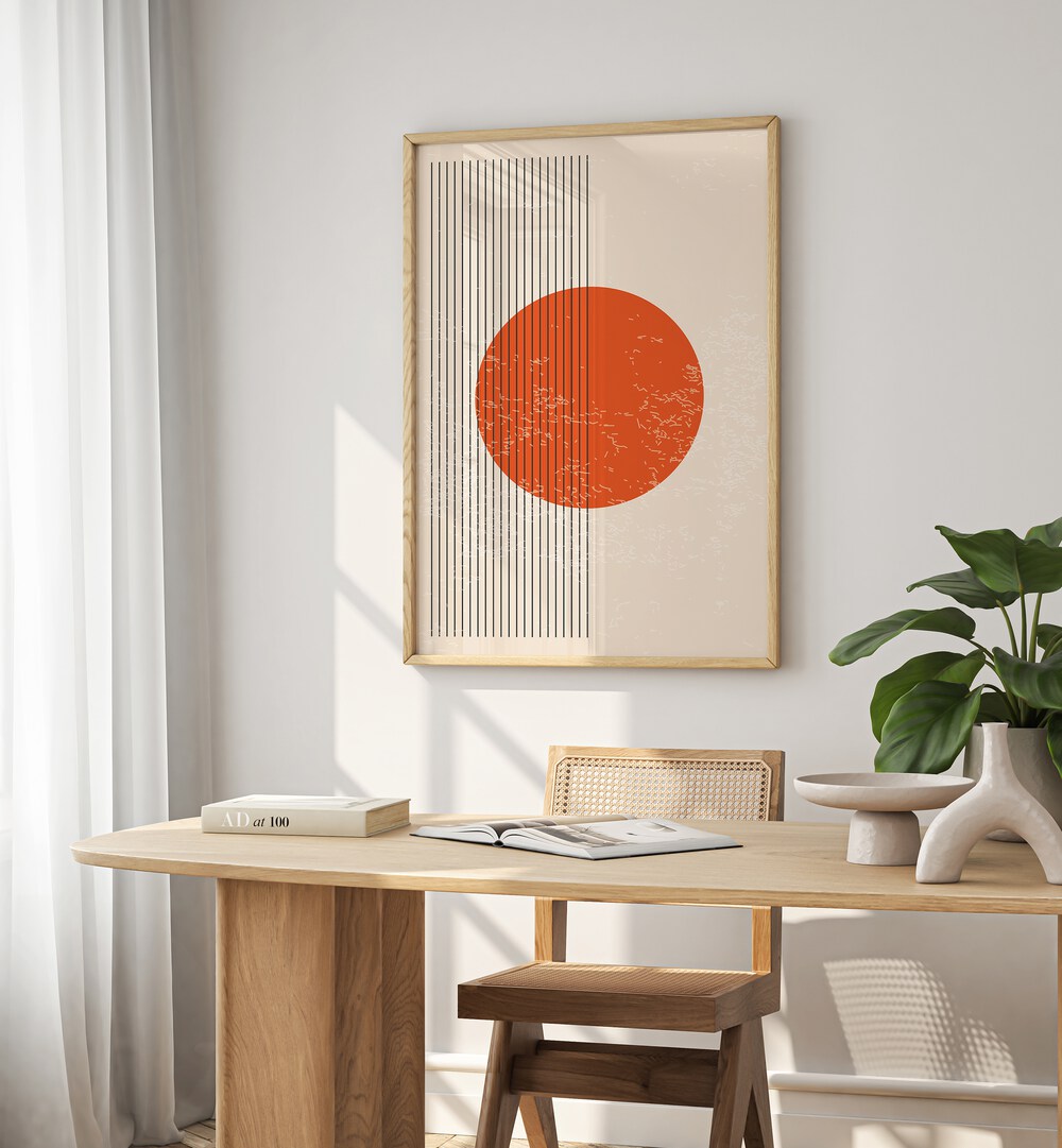 Stunning COLOR VIBE SERIES III, BOHO ART PRINTS by Jay Stanley, perfect for adding warmth and creativity to your space.