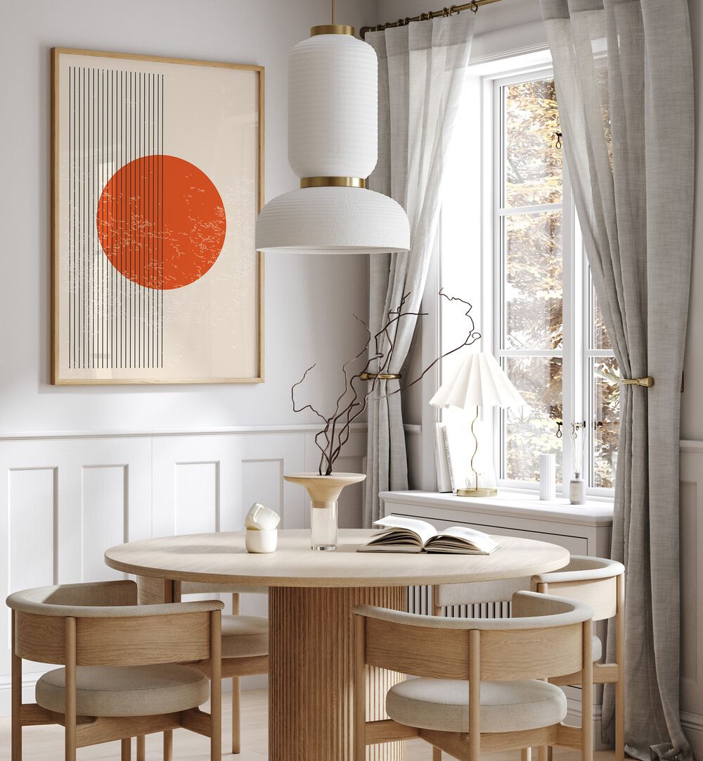 Transform your space with COLOR VIBE SERIES III, BOHO ART PRINTS by Jay Stanley, adding warmth and creativity.