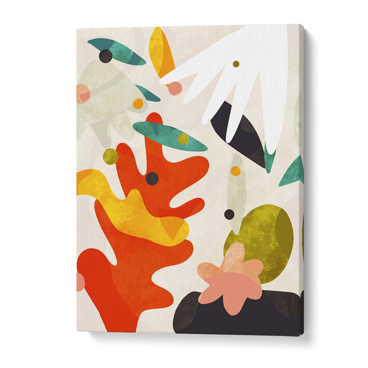 Transform your space with CUTOUTS BAUHAUS IV KOPIE, vibrant ABSTRACT PAINTINGS by Ana Rut Bre for modern decor.