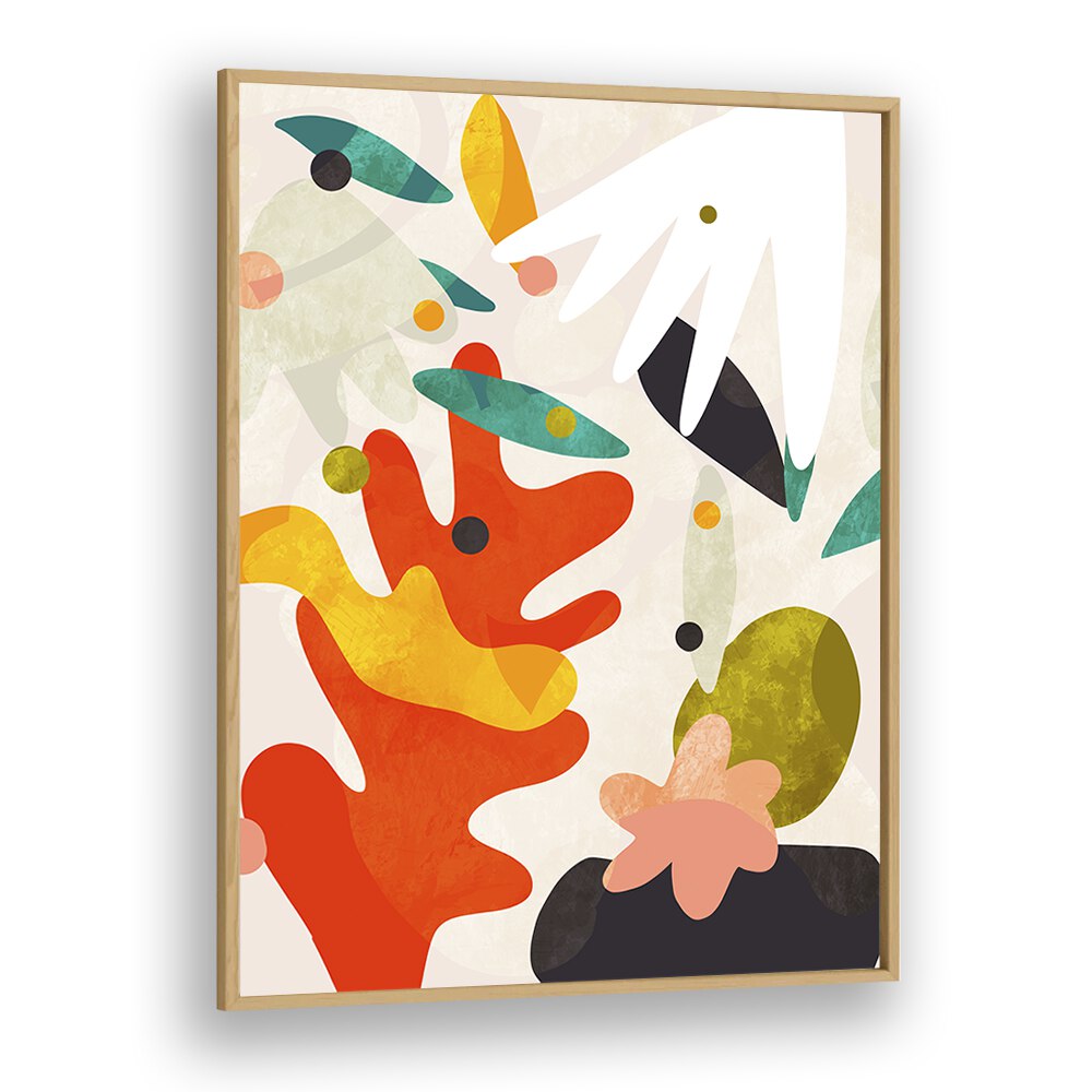 Colorful Cutouts Bauhaus IV Kopie, abstract paintings by Ana Rut Bre, enhance your space with modern artistry.