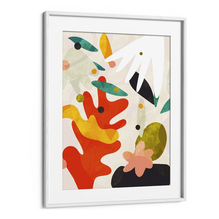 Transform your space with CUTOUTS BAUHAUS IV KOPIE, ABSTRACT PAINTINGS by Ana Rut Bre, featuring vibrant modern design.