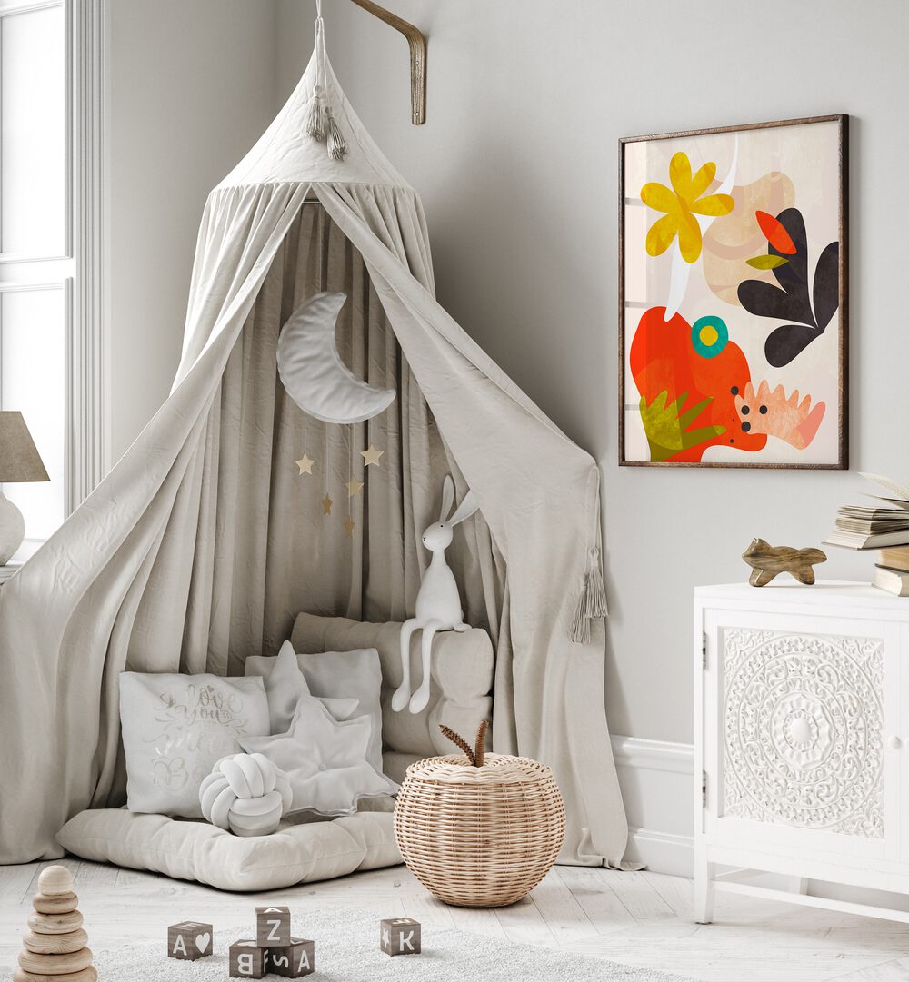 Transform your space with CUTOUTS BAUHAUS KOPIE, ABSTRACT PAINTINGS by Ana Rut Bre, a stunning abstract masterpiece.