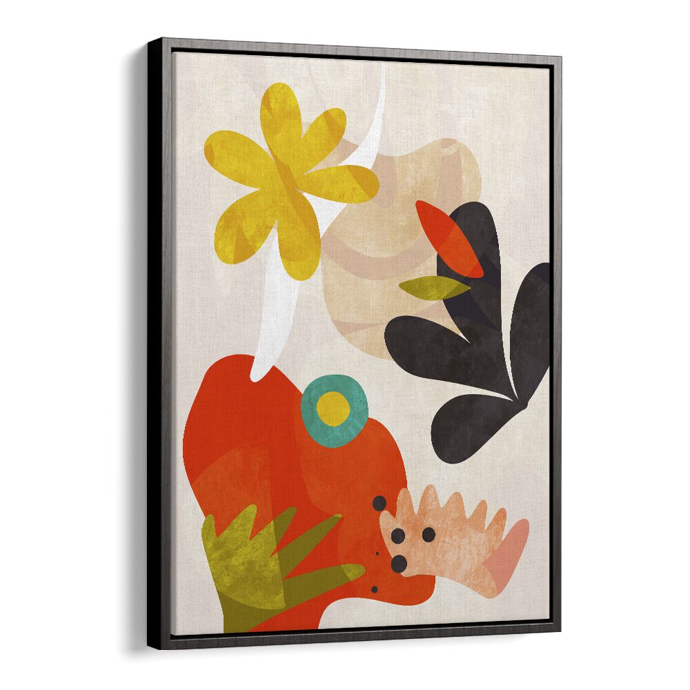 Transform your space with CUTOUTS BAUHAUS KOPIE, ABSTRACT PAINTINGS by Ana Rut Bre, a vibrant art statement.