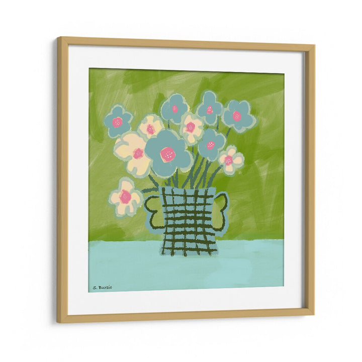 Elegant FLOWER VASE with unique floral paintings enhances your decor, perfect for showcasing your favorite blooms.