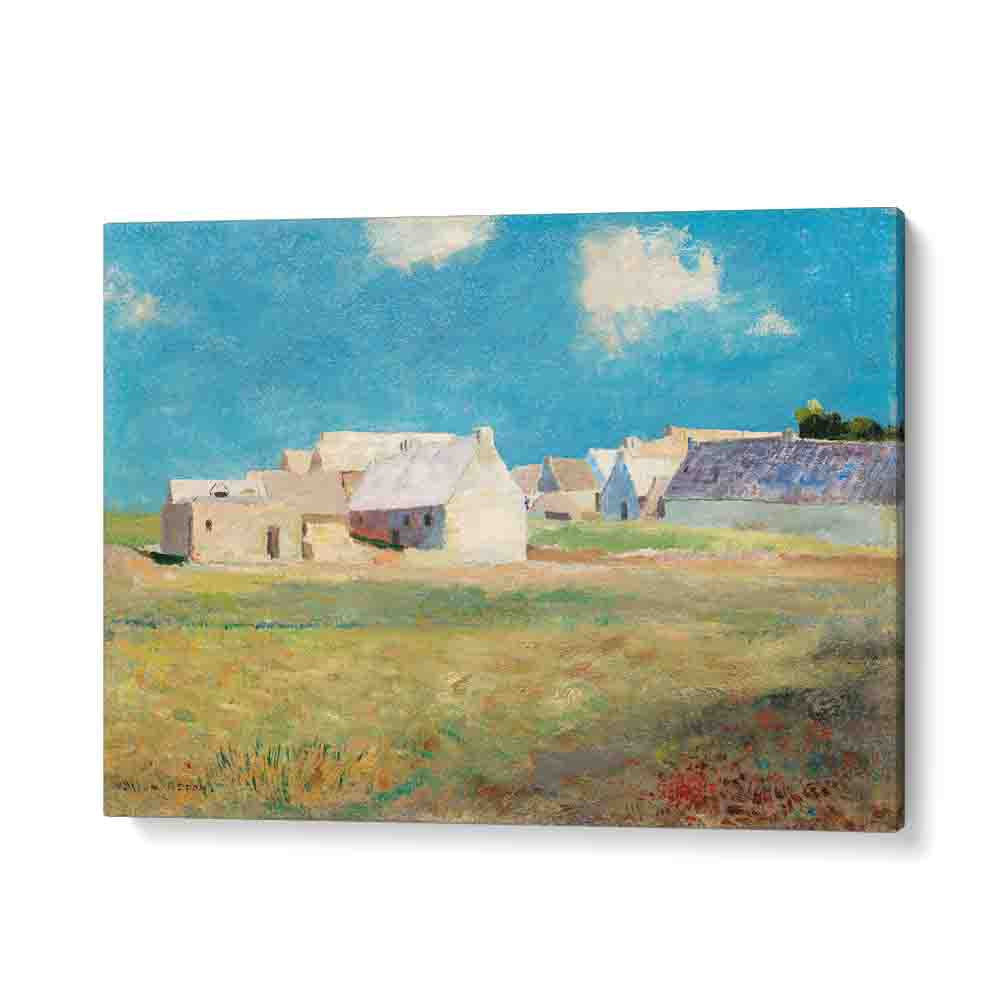 painting - BRETON VILLAGE (1890) by Asianmonk