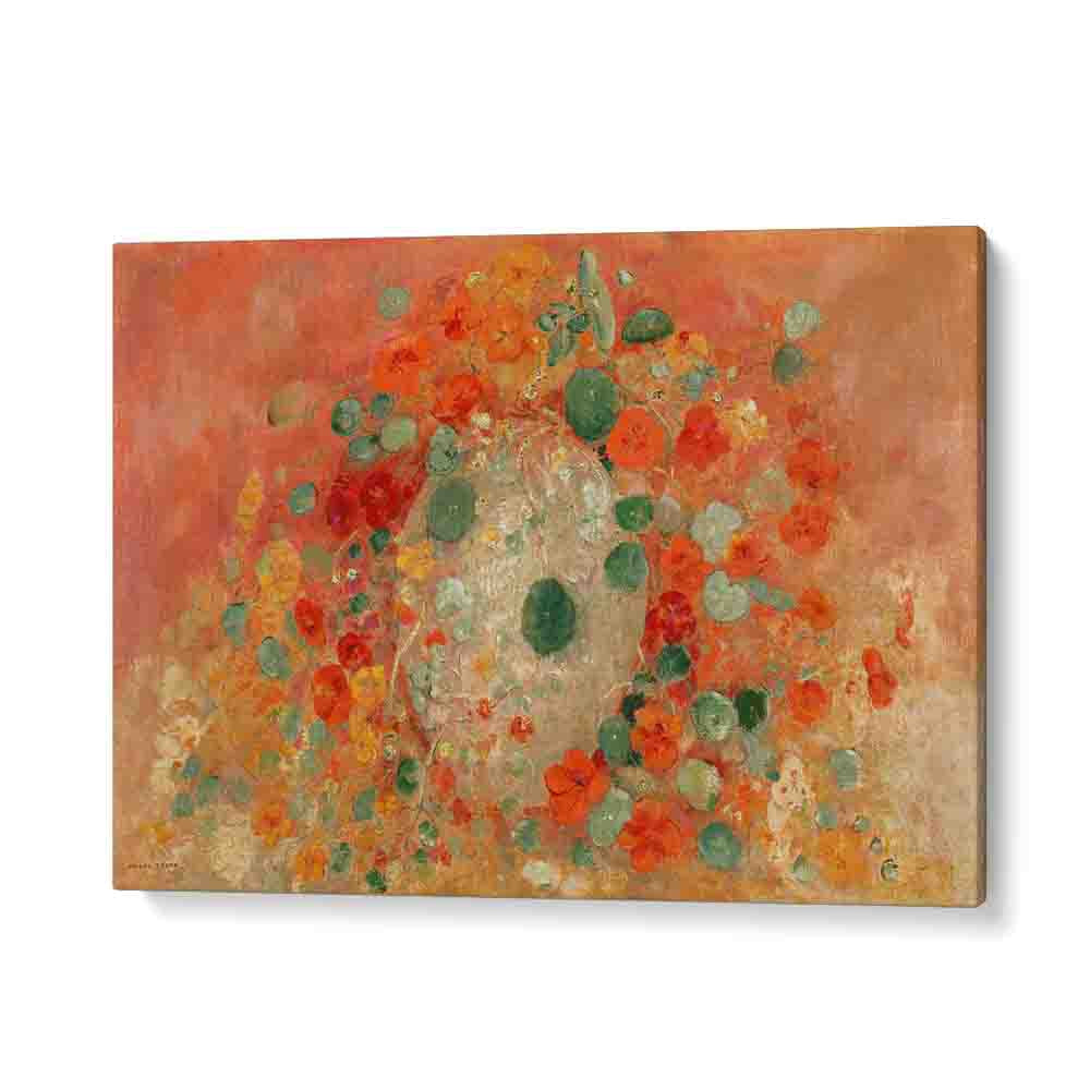 painting - NASTURTIUMS (1905) by Asianmonk