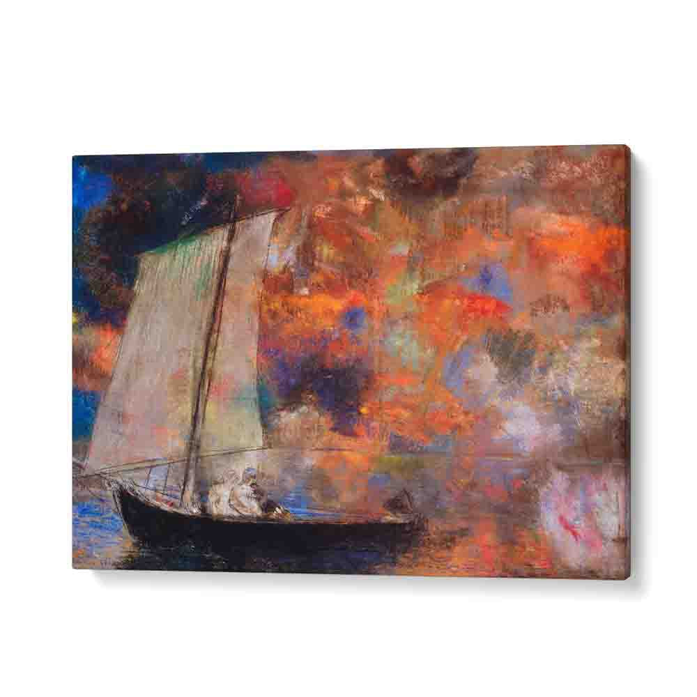 painting - FLOWER CLOUDS (1903) by Asianmonk