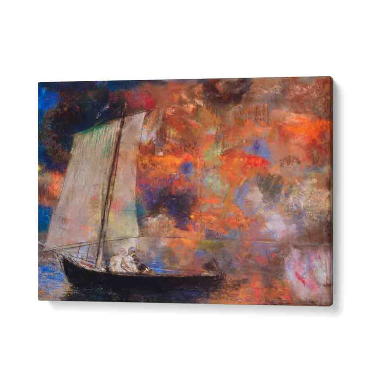 painting - FLOWER CLOUDS (1903) by Asianmonk