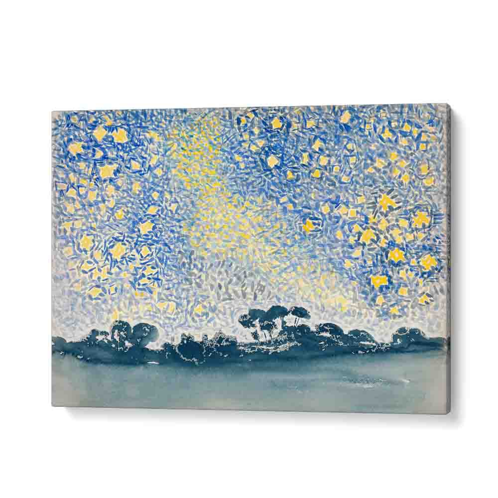 painting - LANDSCAPE WITH STARS (1905–1908) by Asianmonk