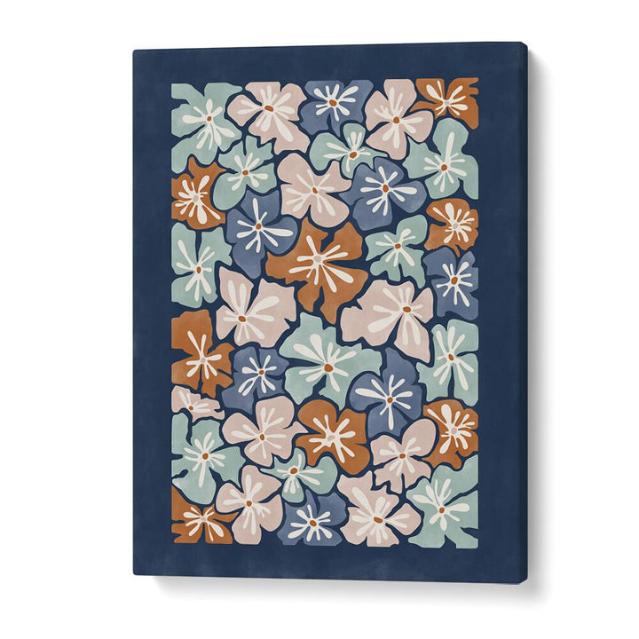 Colorful floral patterns in FLOWERS MARKET, FLORAL FLOWER PAINTINGS, showcasing nature's beauty by Elena Ristova.