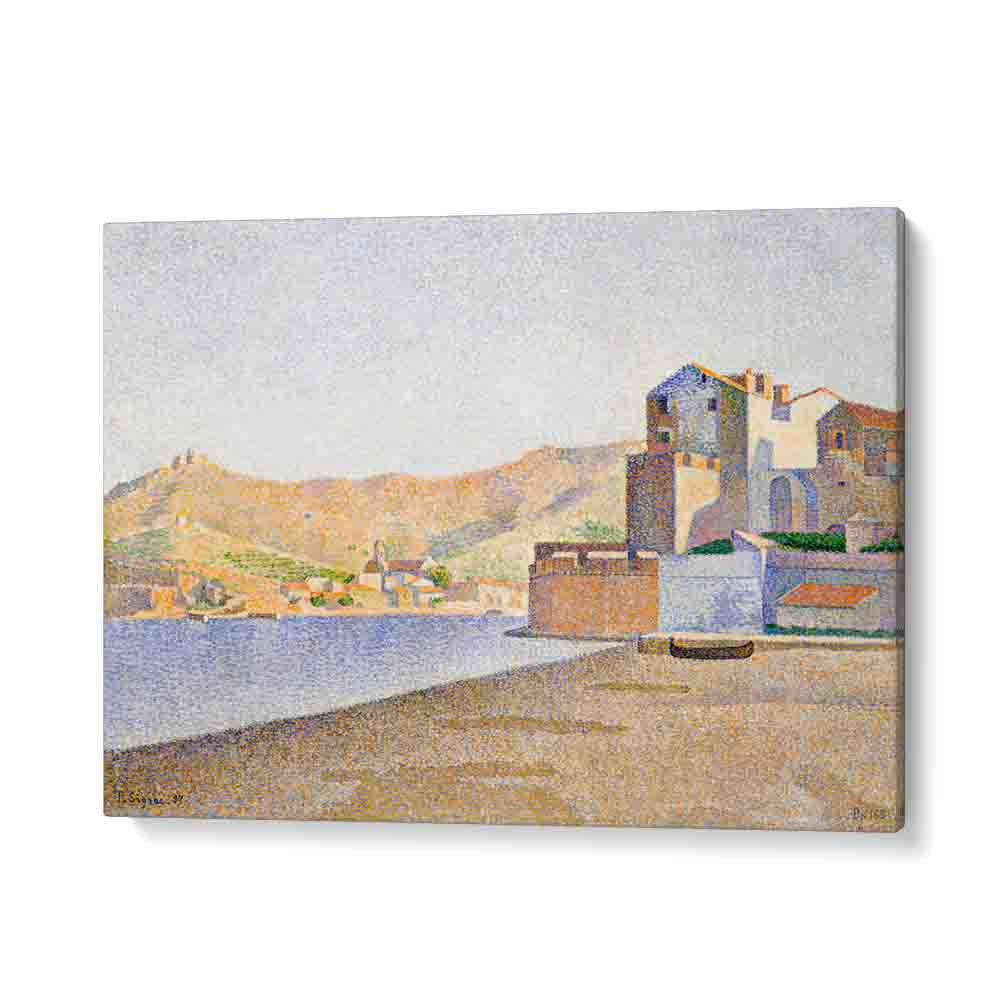 painting - THE TOWN BEACH, COLLIOURE, OPUS 165 (1887) by Asianmonk