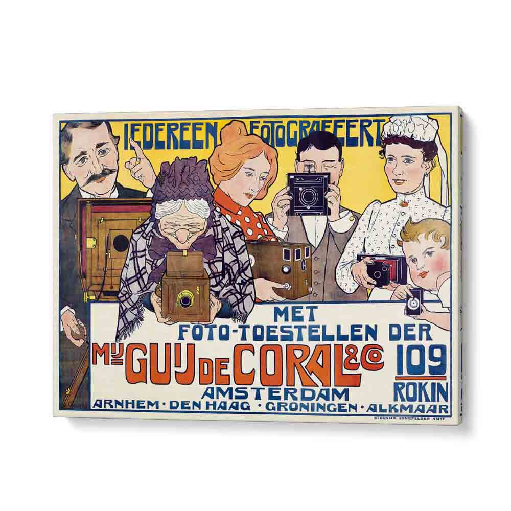 comic painting - IEDEREEN FOTOGRAFEERT (1901) by Asianmonk