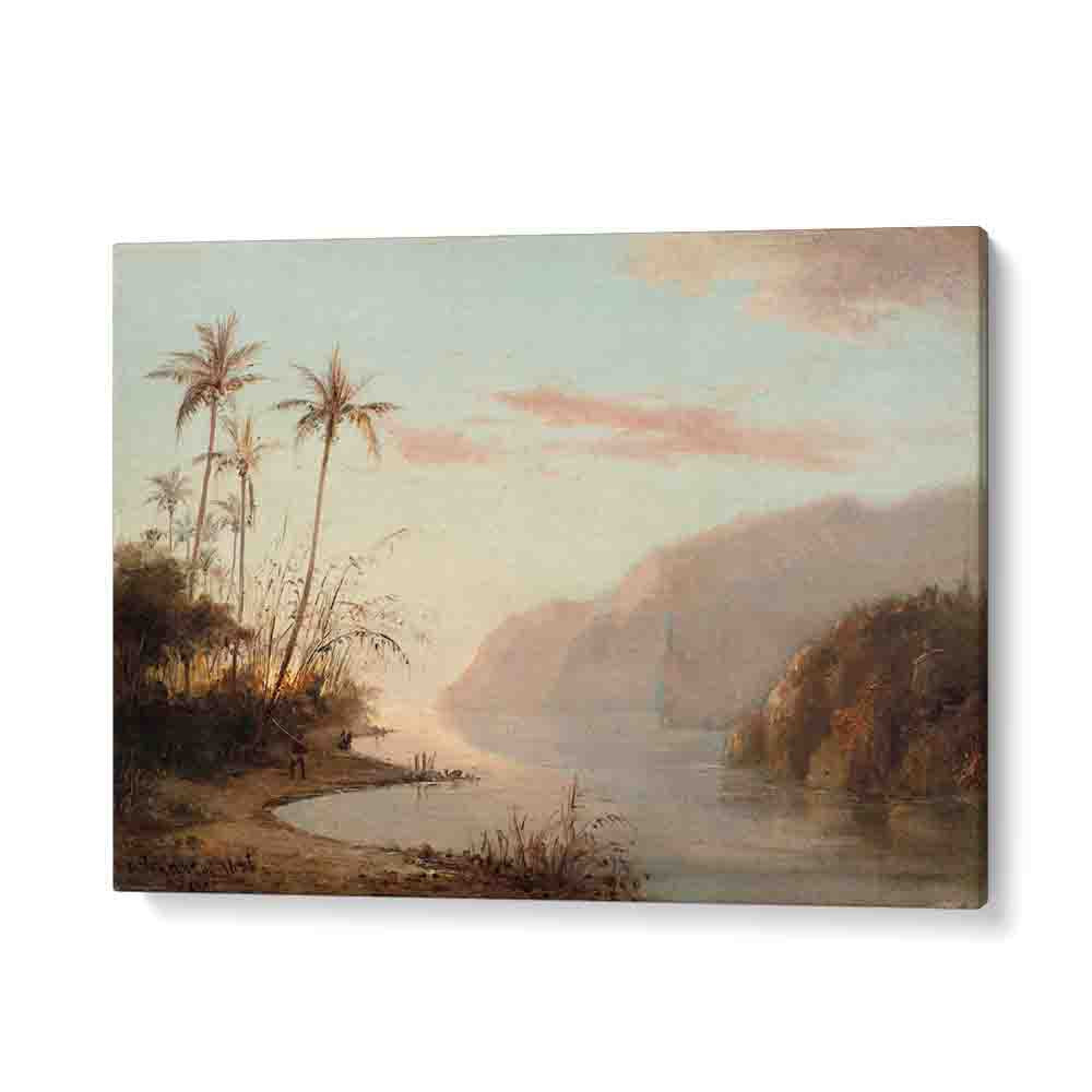 painting - A CREEK IN ST. THOMAS (1856) by Asianmonk