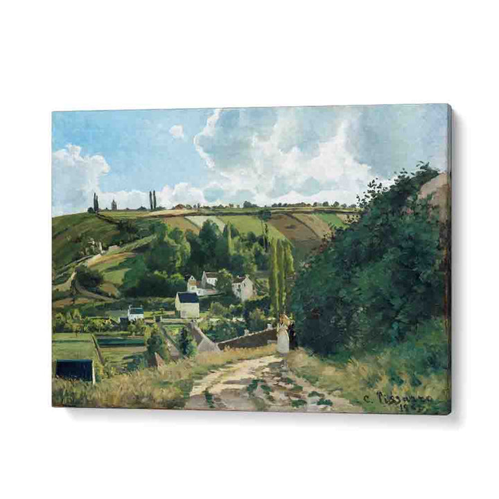 painting - JALAIS HILL, PONTOISE (1867) by Asianmonk