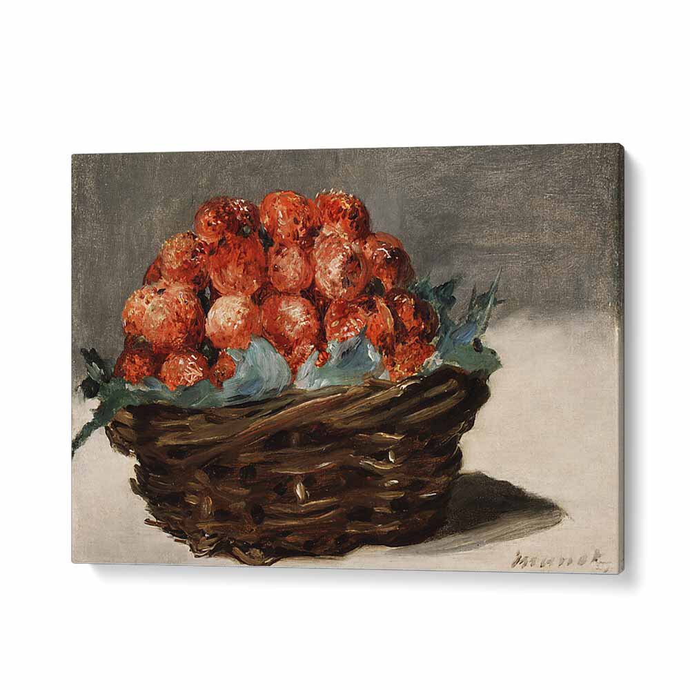Edouard Manet painting - EDOUARD MANET (STRAWBERRIES) 1882 by Asianmonk