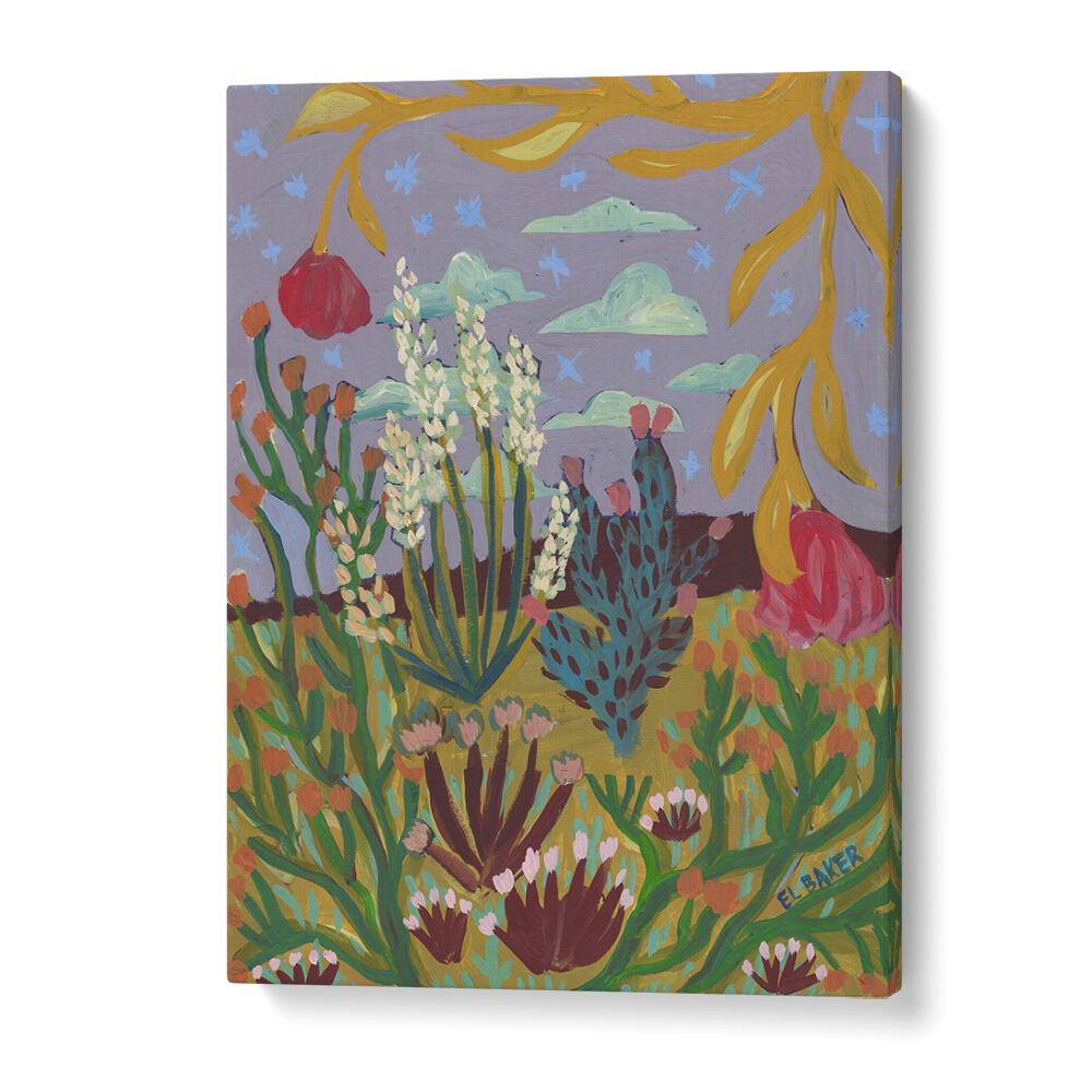 Eleanor Baker painting - DESERT ROSE BOTANICAL by Asianmonk