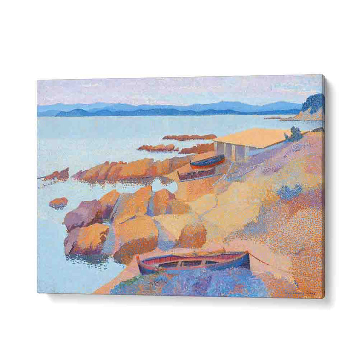 painting - CALANQUE DES ANTIBOIS (1891–1892) by Asianmonk