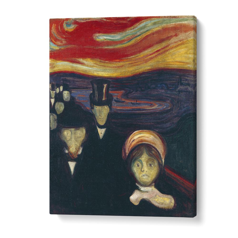 comic painting - ANXIETY (1894) by Asianmonk