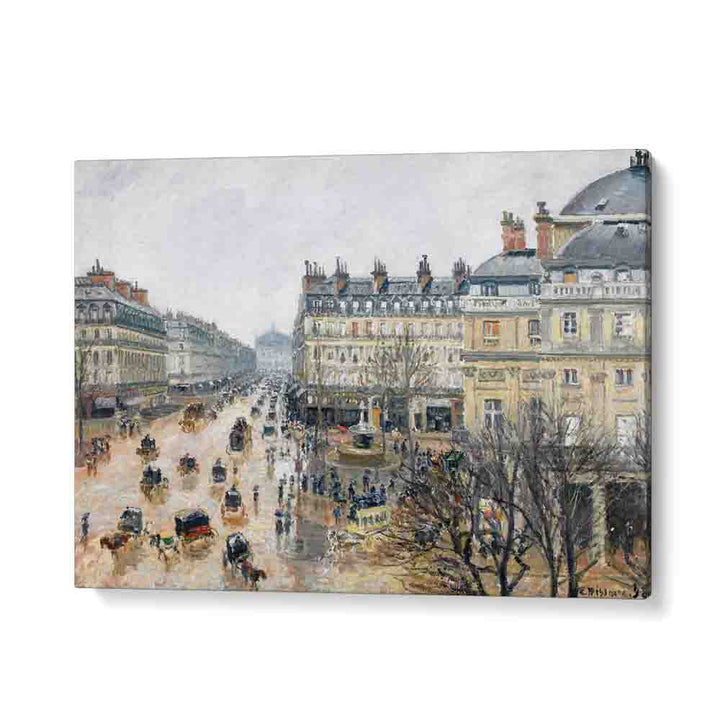 painting - FRENCH THEATER SQUARE, PARIS (1898) by Asianmonk