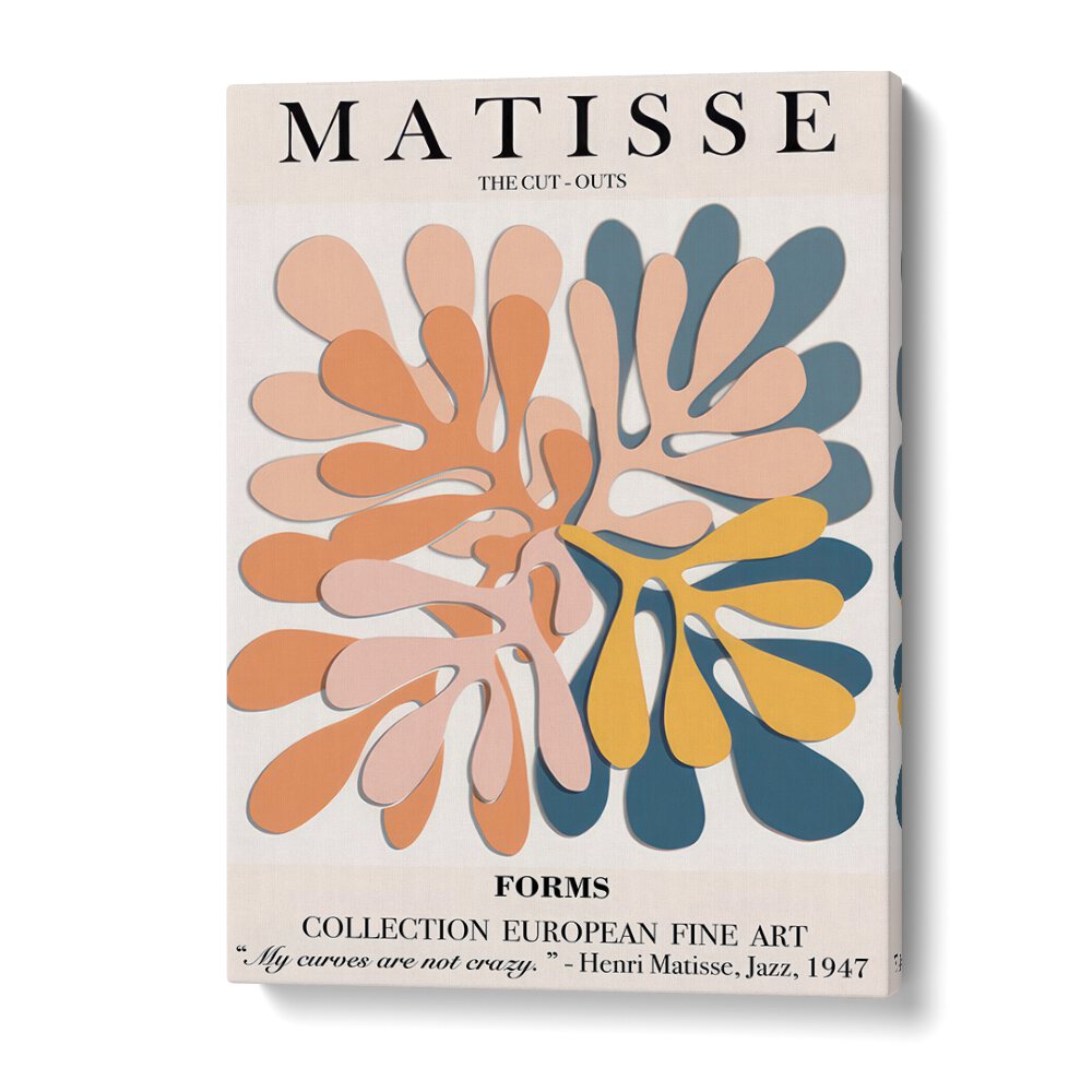 HENRI MATISSE painting - HENRI MATISSE - THE CUT-OUTS - COLLECTION EUROPEAN FINE ART by Asianmonk