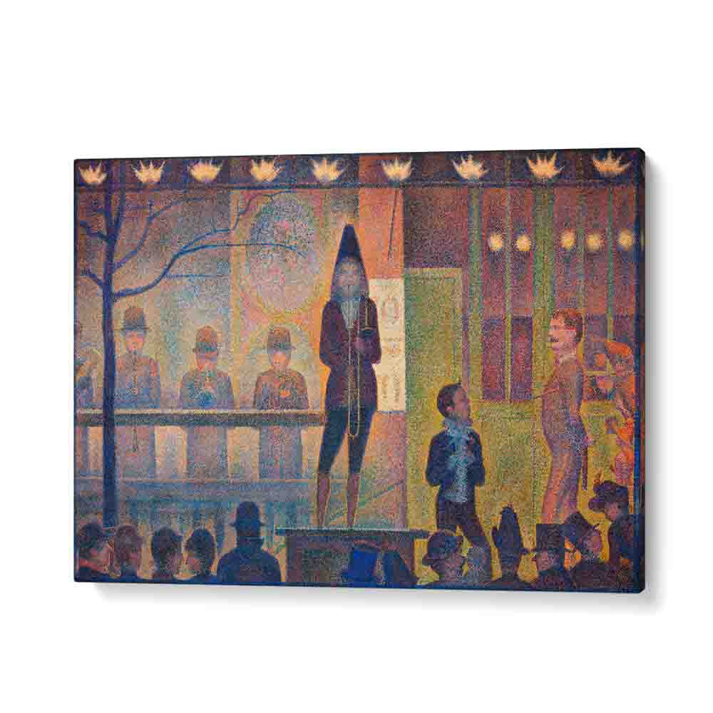 painting - CIRCUS SIDESHOW (CA. 1887–1888) by Asianmonk