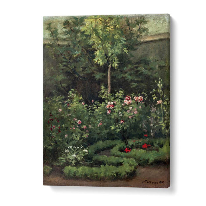 comic painting - A ROSE GARDEN (1862) by Asianmonk