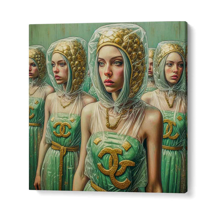 chre painting - IN PLASTIC XX by Asianmonk