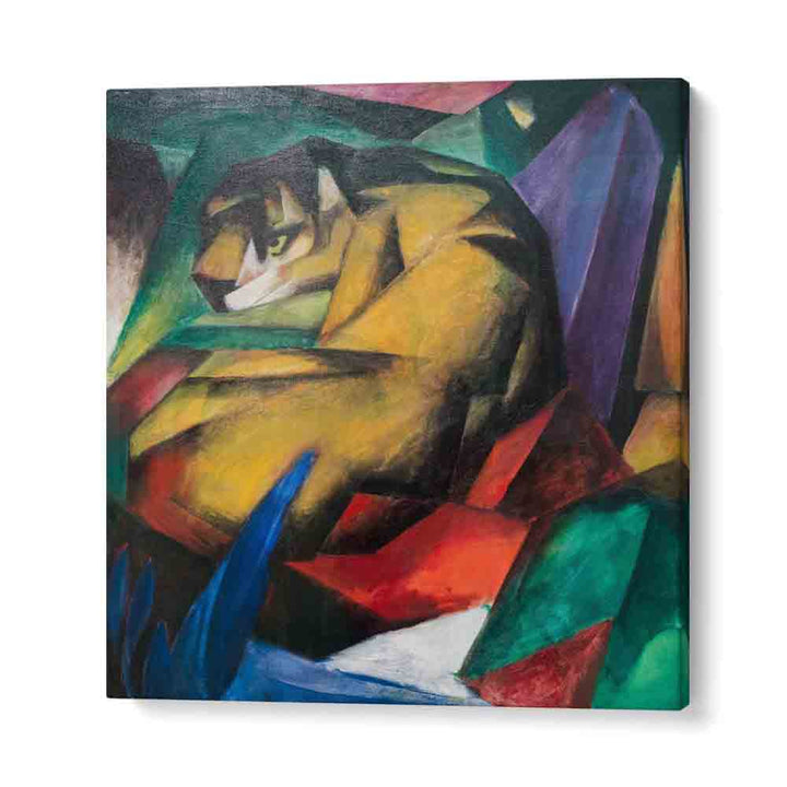 Egyptian painting - TIGER (1912) by Asianmonk