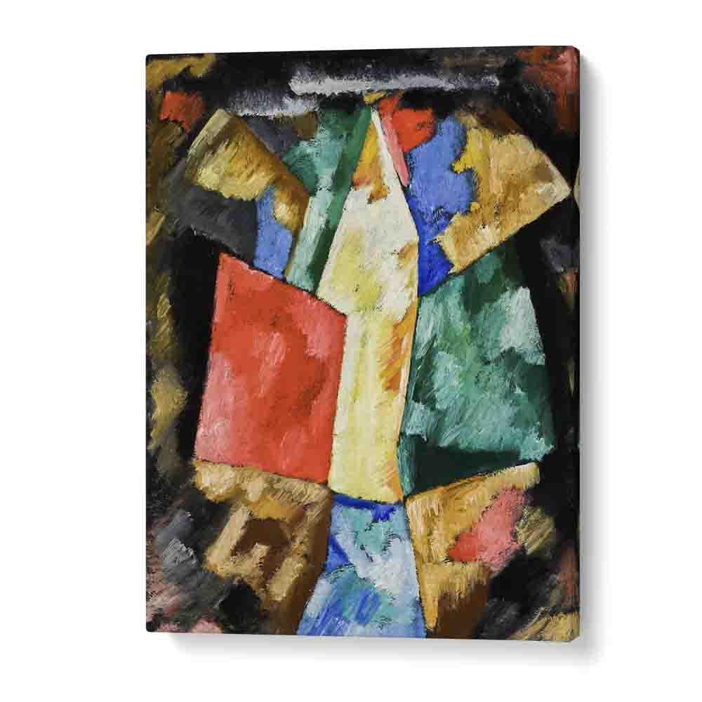 paul klee painting - ABSTRACTION - BLUE, YELLOW AND GREEN (1913) by Asianmonk