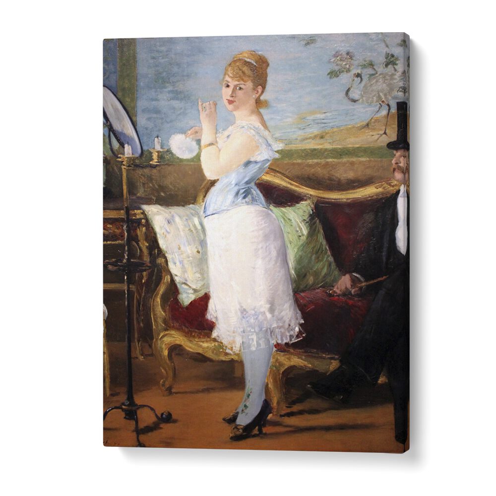Edouard Manet painting - EDOUARD MANET (NANA) 1877 by Asianmonk