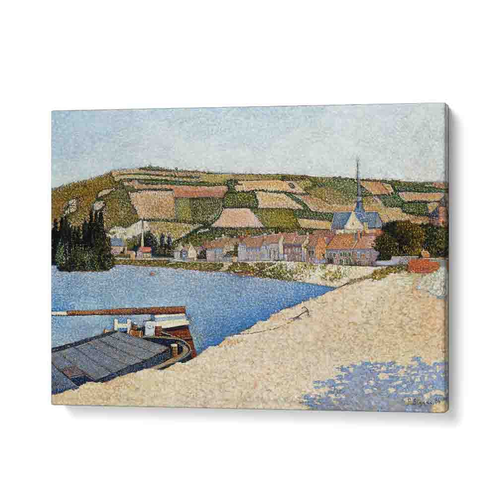 painting - LES ANDELYS, CÔTE D’AVAL (1886) by Asianmonk