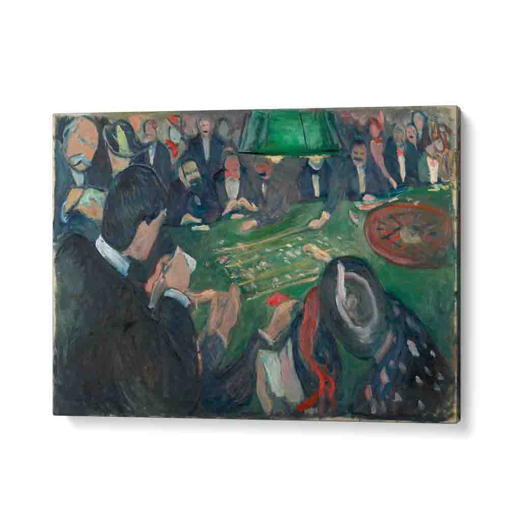 painting - AT THE ROULETTE TABLE IN MONTE CARLO (1892) by Asianmonk