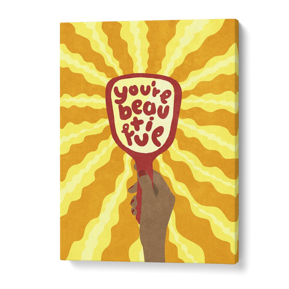 Stunning BEAUTIFUL, QUOTES poster by Raissa Oltmanns, perfect for uplifting any space with modern artistry.
