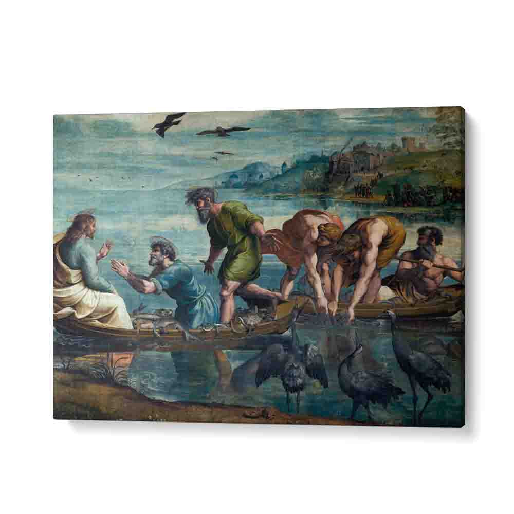 painting - RAPHAEL'S THE MIRACULOUS DRAFT OF FISHES (CA. 1515 - 1516) by Asianmonk