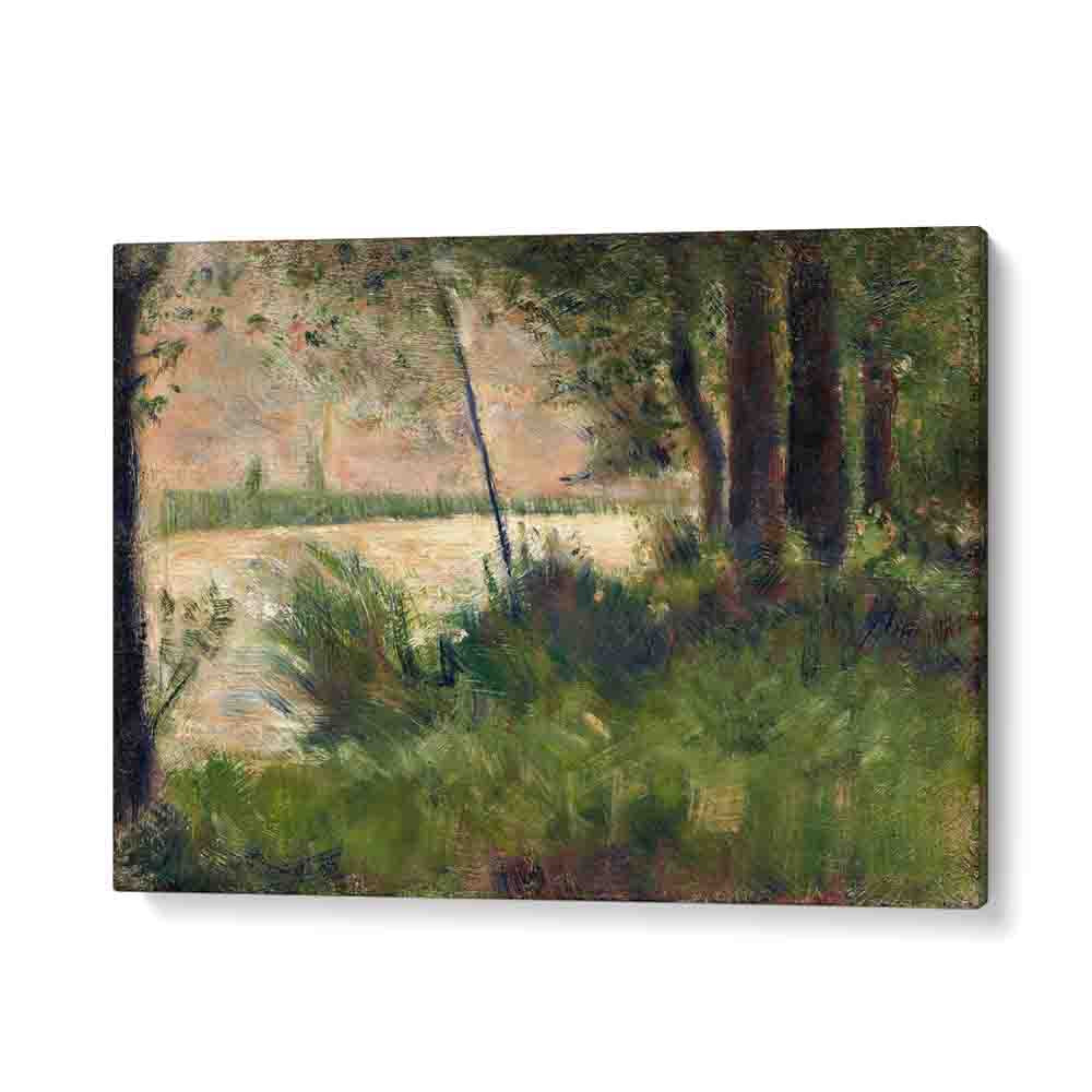 painting - GRASSY RIVERBANK (1881–1882) by Asianmonk