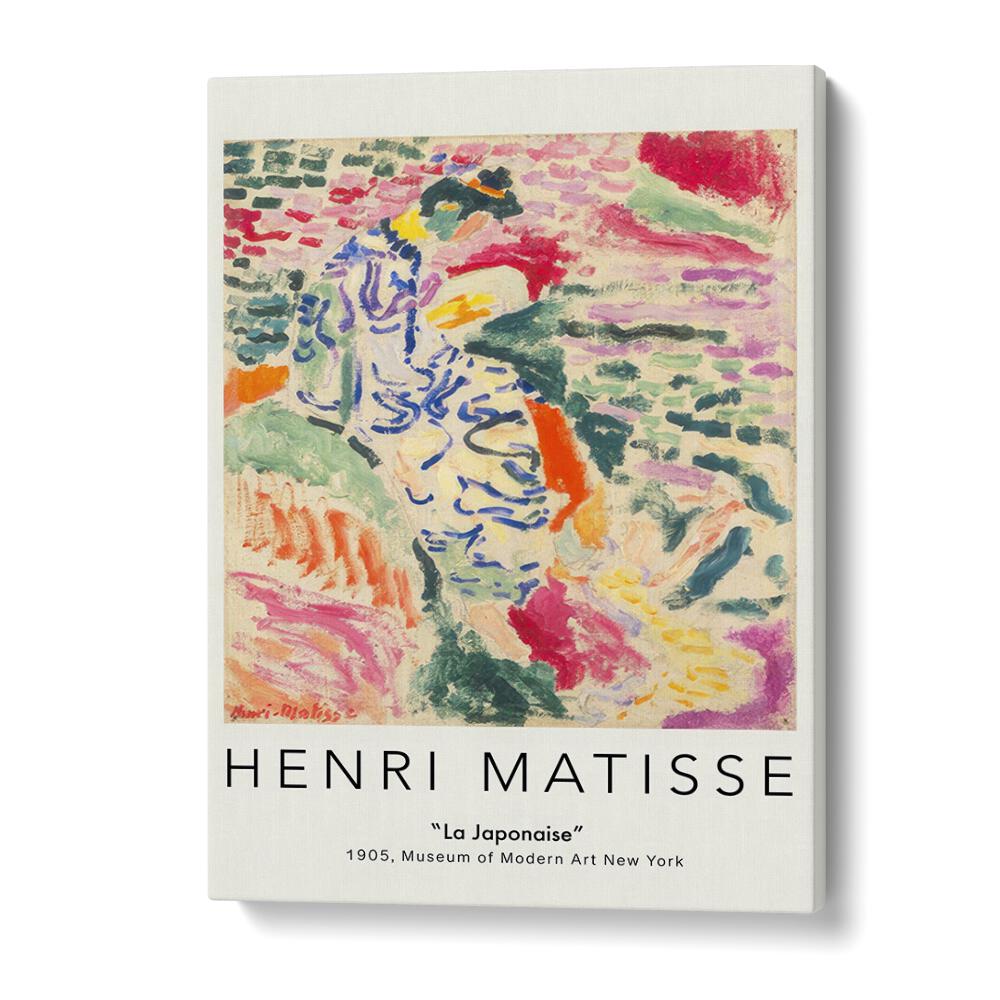 HENRI MATISSE painting - HENRI MATISSE'S 'LA JAPONAISE' (1905): A GLIMPSE INTO ORIENTAL SPLENDOR by Asianmonk