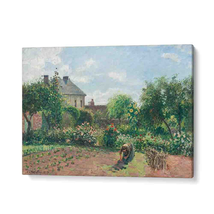 painting - THE ARTIST'S GARDEN AT ERAGNY (1898) by Asianmonk