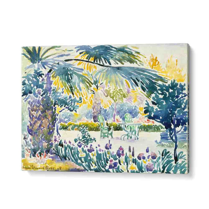painting - GARDEN OF THE PAINTER AT SAINT CLAIR (1908) by Asianmonk