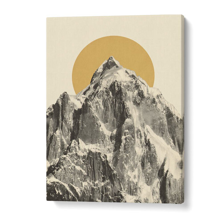 Stunning MOUNTAINSCAPE III, LANDSCAPE PAINTINGS by Florent Bodart, showcasing majestic mountains and serene beauty.