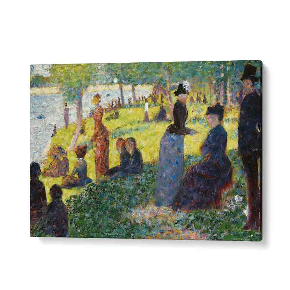 painting - OIL SKETCH FOR “LA GRANDE JATTE” by Asianmonk