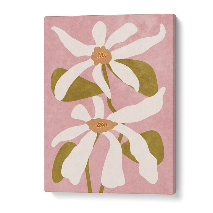 Transform your space with "Abstract Flowers I," a captivating floral flower painting by Raissa Oltmanns.